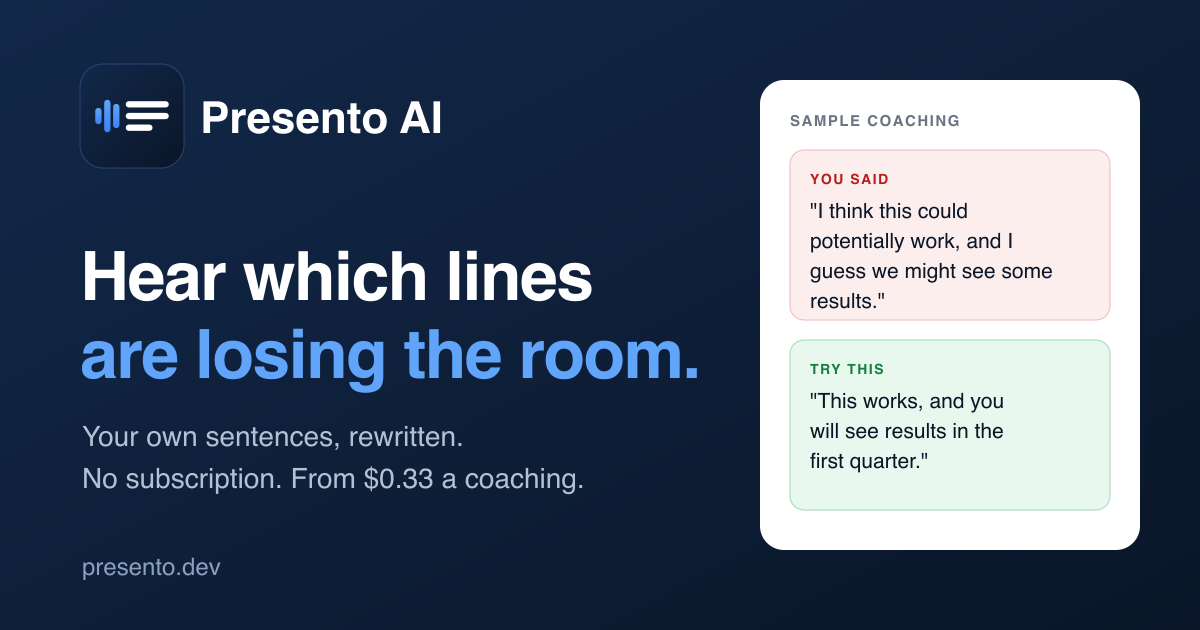 I built an iPhone app to practice a difficult conversation before having it
